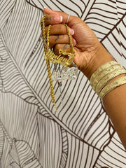 CUSTOM DOUBLE PLATED NAME NECKLACE